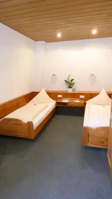 Ein Bett oder Betten in einem Zimmer der Unterkunft Hotel Burg Breuberg