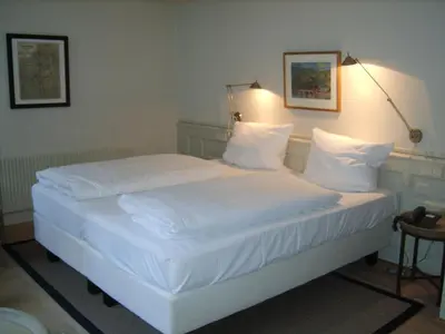 Ein Bett oder Betten in einem Zimmer der Unterkunft Hotel Schnookeloch