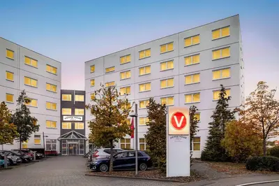 Das Gebäude in dem sich das Hotel befindet