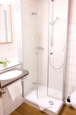 Ein Badezimmer in der Unterkunft Kloster Schöntal