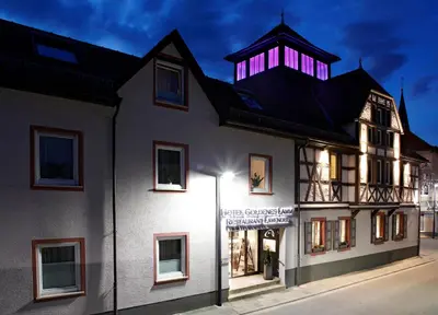 Das Gebäude in dem sich das Hotel befindet