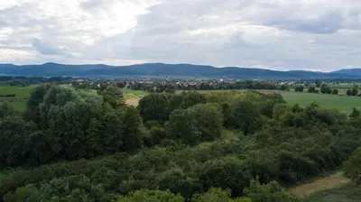 Naturlandschaft in der Nähe des Ferienhauses