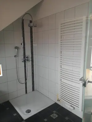Ein Badezimmer in der Unterkunft Haus Fleur