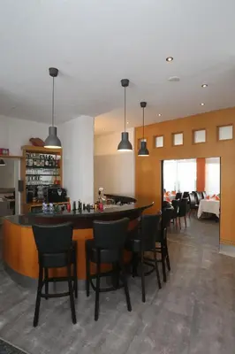 Küche/Küchenzeile in der Unterkunft Asgard Hotel