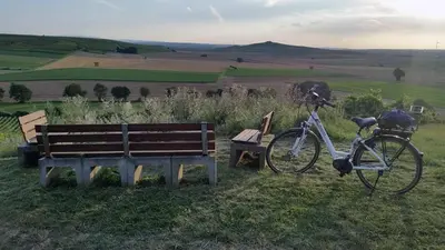 Naturlandschaft in der Nähe der Ferienwohnung