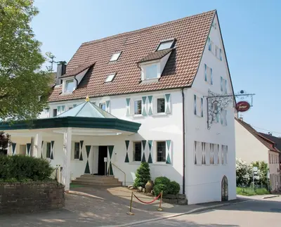 Das Gebäude in dem sich das Hotel befindet