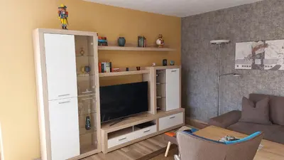 TV/Unterhaltungsangebot in der Unterkunft Ferienwohnung Sonja Sinsheim