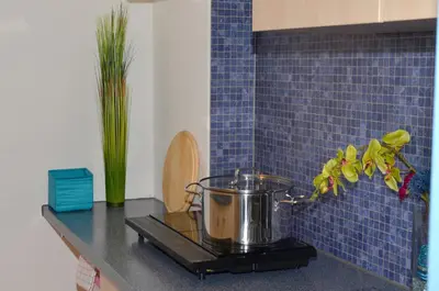 Küche/Küchenzeile in der Unterkunft Neu Heidelberg - Guesthouse & Apartments