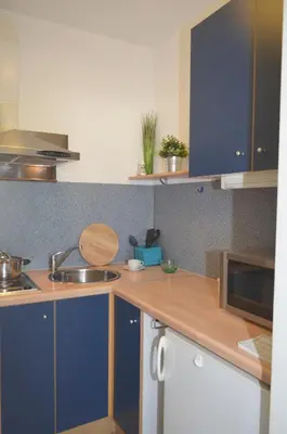 Küche/Küchenzeile in der Unterkunft Neu Heidelberg - Guesthouse & Apartments