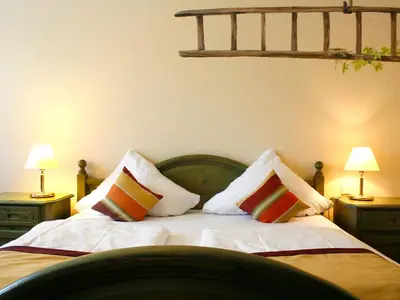 Ein Bett oder Betten in einem Zimmer der Unterkunft Hotel Speeter