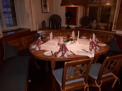 Getränke in der Unterkunft Brauereigasthof Dachsenfranz