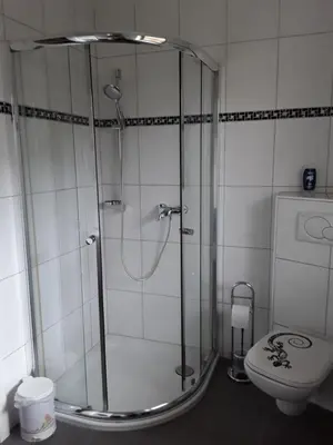 Ein Badezimmer in der Unterkunft Ferien- und Monteurwohnung Tina