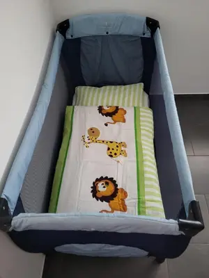 Ein Bett oder Betten in einem Zimmer der Unterkunft Feriendomizil Bauer