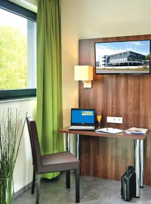TV/Unterhaltungsangebot in der Unterkunft Motel am Fürfelder Schloss