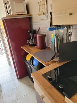 Küche/Küchenzeile in der Unterkunft Lutzes Ferienhaus