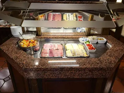 Essen im Hotel oder in der Nähe