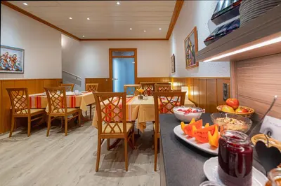Essen in der Pension oder in der Nähe