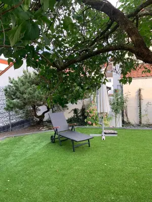 Ein Garten an der Unterkunft Carpe diem