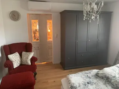 Ein Bett oder Betten in einem Zimmer der Unterkunft Carpe diem