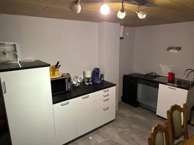 Küche/Küchenzeile in der Unterkunft Ferienhaus Susanne
