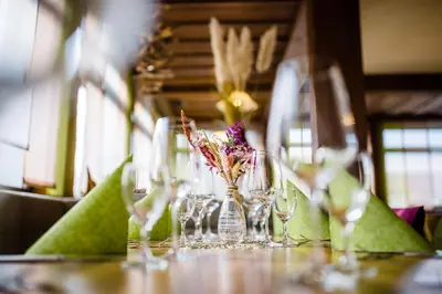 Getränke in der Unterkunft Landhotel Küffner