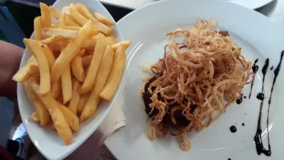 Essen in der Pension oder in der Nähe