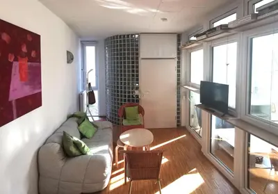 TV/Unterhaltungsangebot in der Unterkunft Ferienwohnung im Turm Bellevue mit 3 Schlafzimmern