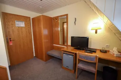 TV/Unterhaltungsangebot in der Unterkunft Hotel Garni KAMBEITZ