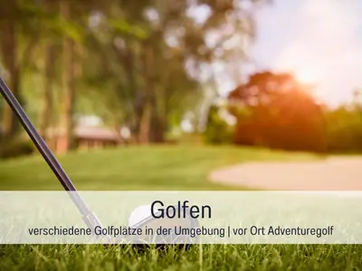 Golfeinrichtungen im Hotel oder in der Nähe