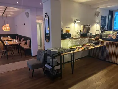 Essen im Hotel oder in der Nähe