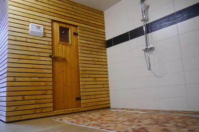 Ein Badezimmer in der Unterkunft Hotel Linde Pfalz