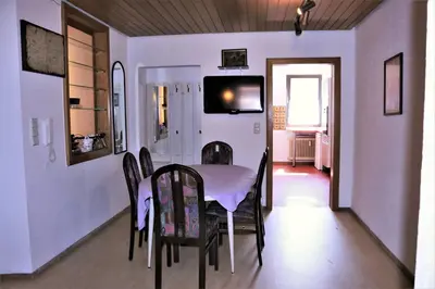 TV/Unterhaltungsangebot in der Unterkunft Große Wohnung im Odenwald 1