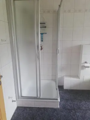 Ein Badezimmer in der Unterkunft Appartement mit Terrasse