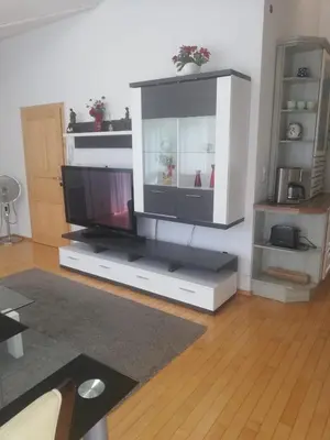 Küche/Küchenzeile in der Unterkunft Appartement mit Terrasse