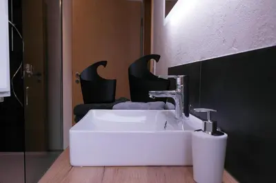 Grundriss der Unterkunft Gorxheimertal 92qm Allergikerfreundlich 2 Schlafzimmer 2 WC Terrasse