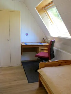 Ein Bett oder Betten in einem Zimmer der Unterkunft Ferienwohnung/Monteurwohnung Meiser