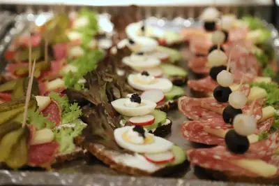 Essen im Hotel oder in der Nähe