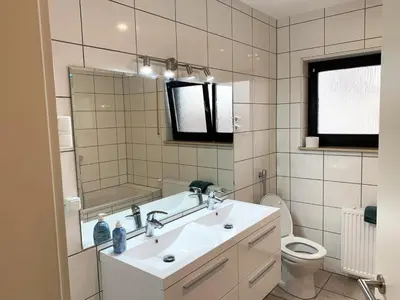 Ein Badezimmer in der Unterkunft My-Skypalace Dirmstein