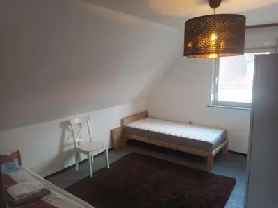Ein Bett oder Betten in einem Zimmer der Unterkunft Haus Theresia