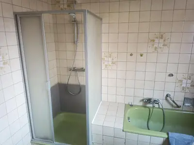 Ein Badezimmer in der Unterkunft Haus Theresia