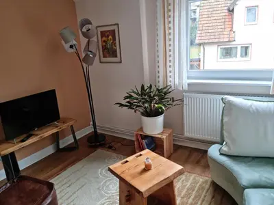TV/Unterhaltungsangebot in der Unterkunft Ferienwohnung Sägemühle