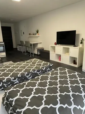 TV/Unterhaltungsangebot in der Unterkunft Ferienwohnung mit Waldblick