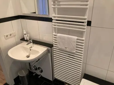 Ein Badezimmer in der Unterkunft Café & Hotel Knösel