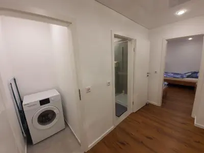 Ein Bett oder Betten in einem Zimmer der Unterkunft Handwerkerwohnung - Monteurunterkunft