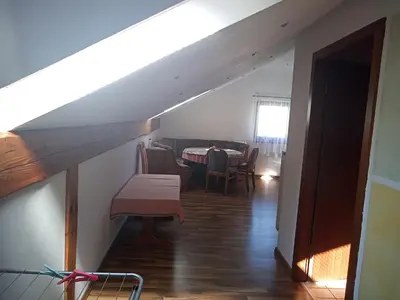 Ein Bett oder Betten in einem Zimmer der Unterkunft Wohnung mit 2 - 3 Zimmern