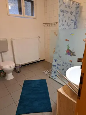 Ein Badezimmer in der Unterkunft Wohnung mit 2 - 3 Zimmern