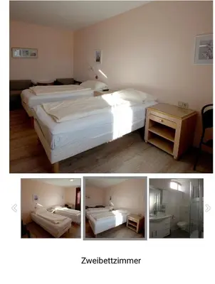 Ein Bett oder Betten in einem Zimmer der Unterkunft Relax Hotel-Ludwigshafen