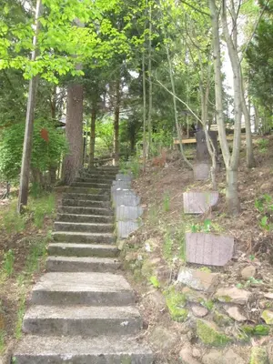 Ein Garten an der Unterkunft Eulennest
