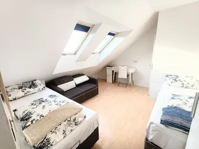Ein Bett oder Betten in einem Zimmer der Unterkunft FMI 9 Accommodation