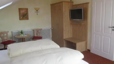 TV/Unterhaltungsangebot in der Unterkunft Weinhaus Paradies